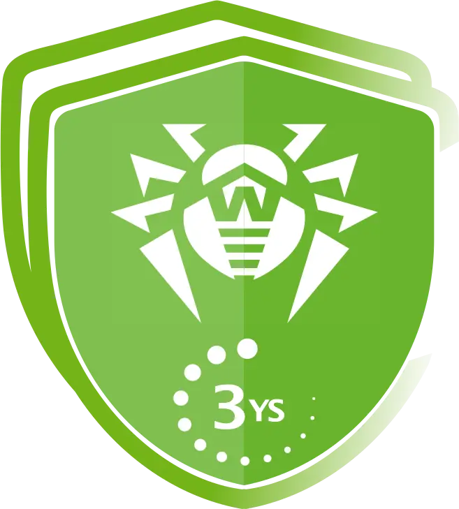 Dr.Web Security Space 2 ПК 3 года