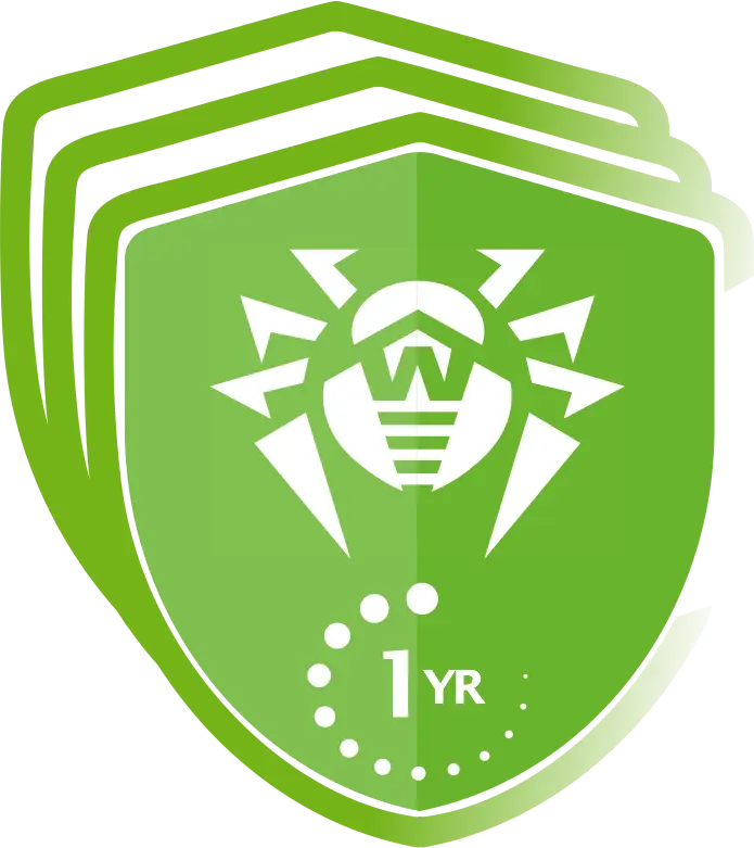 Dr.Web Security Space 3 PC 1 year